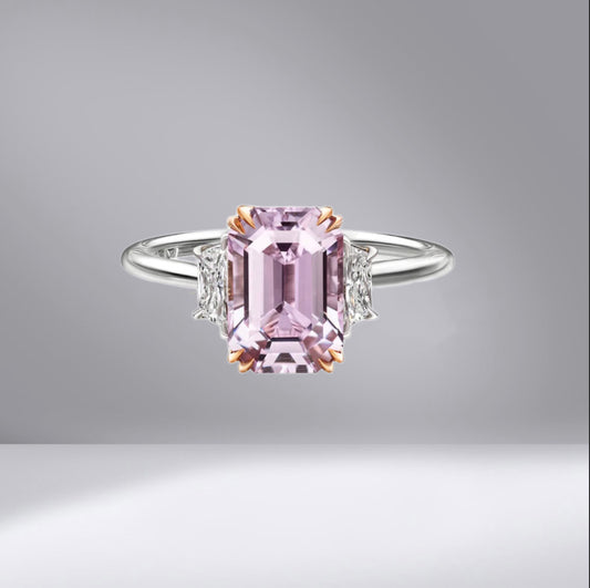 Ashley Pink Sapphire Ring