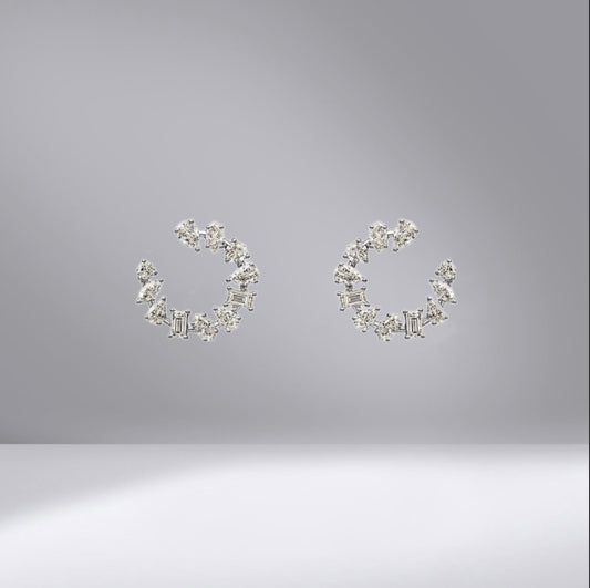 Mini Multi-Shape Hoop Earrings