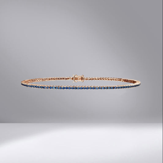 Petite Blue Sapphire Bracelet