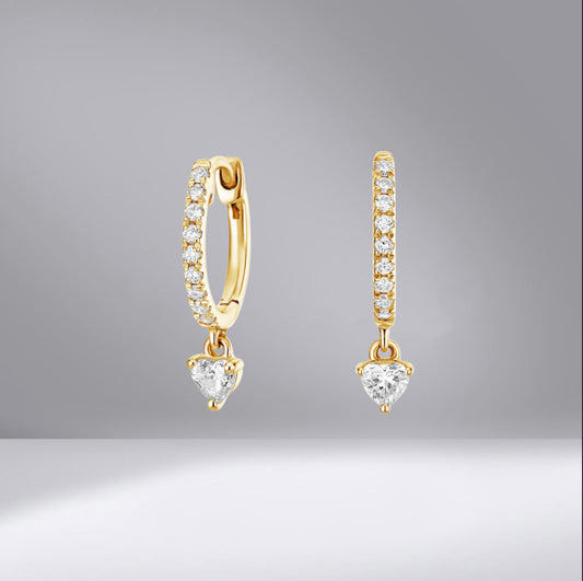 Hearty Earrings