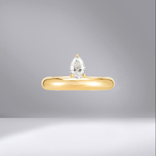Floating Diamond Ring