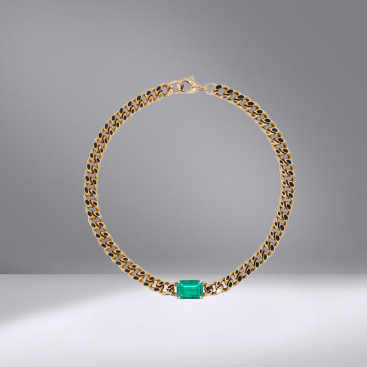 Emerald Cuban Chain