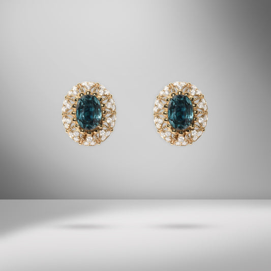 Vintage Sapphire Earrings