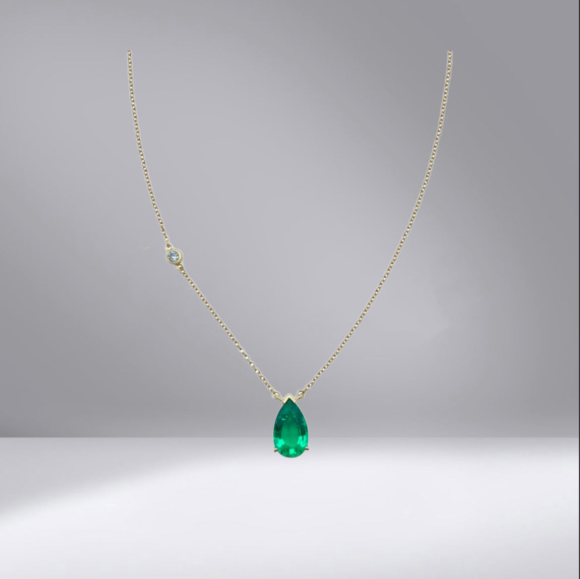 Esmeralda Pink Sapphire Necklace