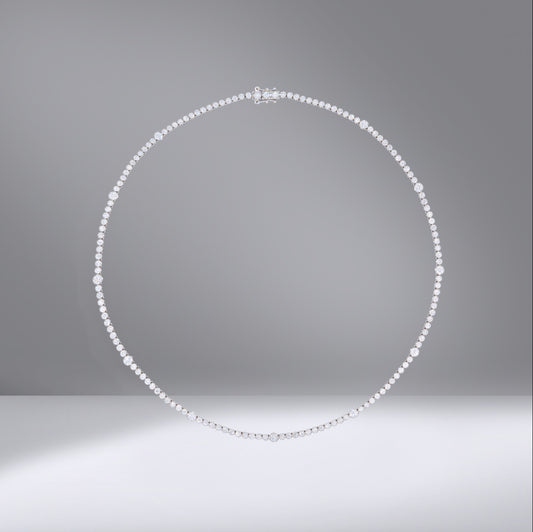 Alternate Diamond Necklace
