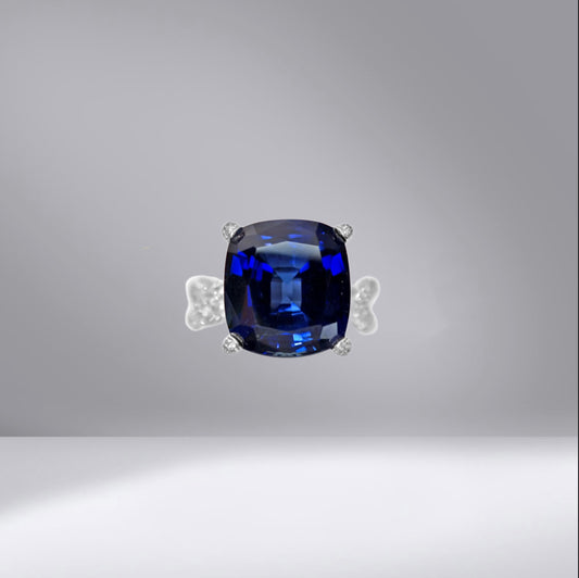 Royal Blue Sapphire Ring