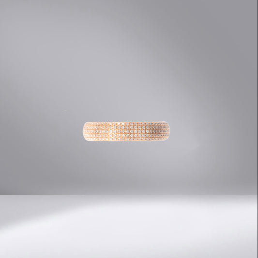 Arrow Pavé Ring