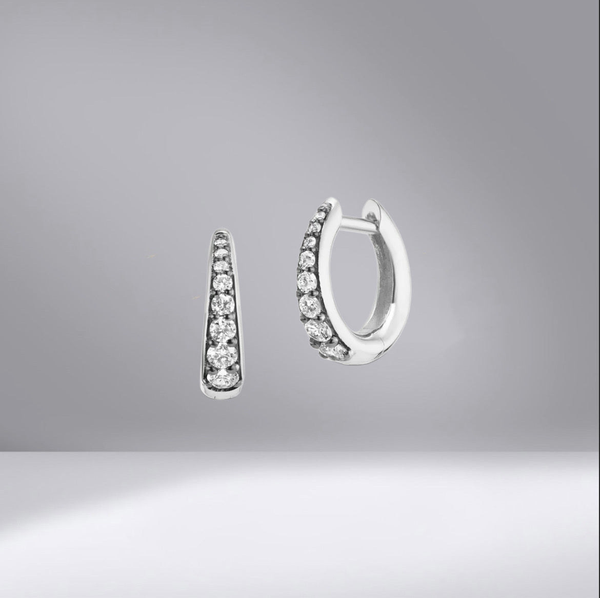 Cinna Diamond Hoop