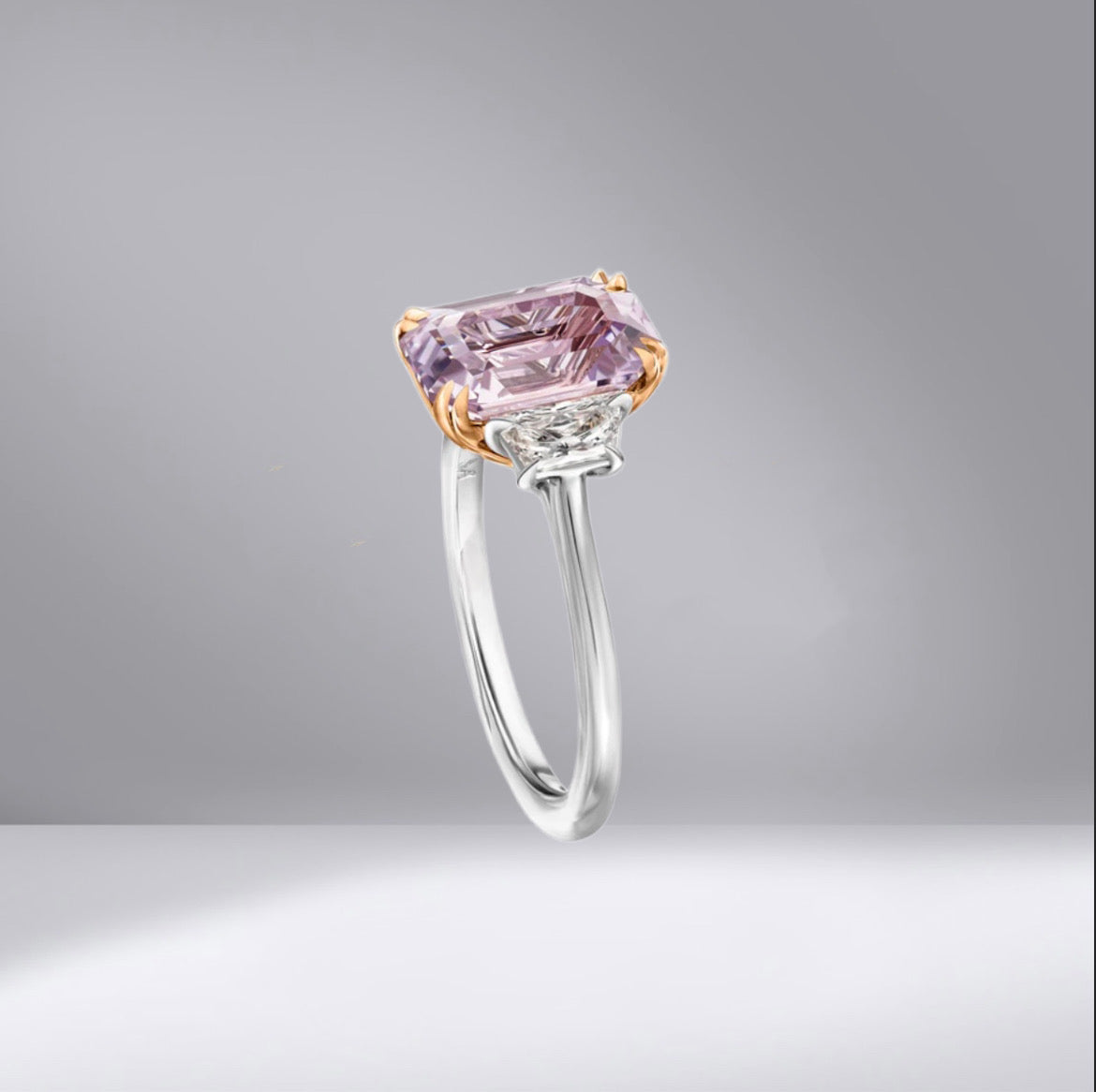 Ashley Pink Sapphire Ring
