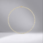 Fancy Cut Bezel Diamond Necklace