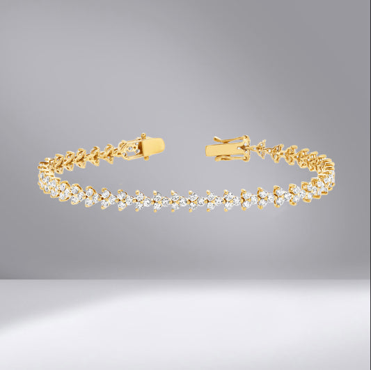 Trio Tennis Bracelet