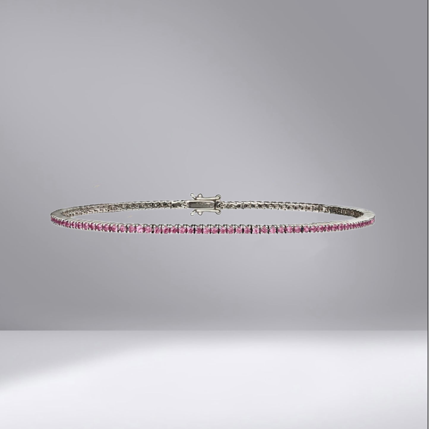 Petite Pink Sapphire Bracelet