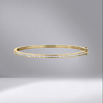 Classic Baguette Diamond Bangle