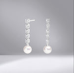 Pearl Diamond Earrings