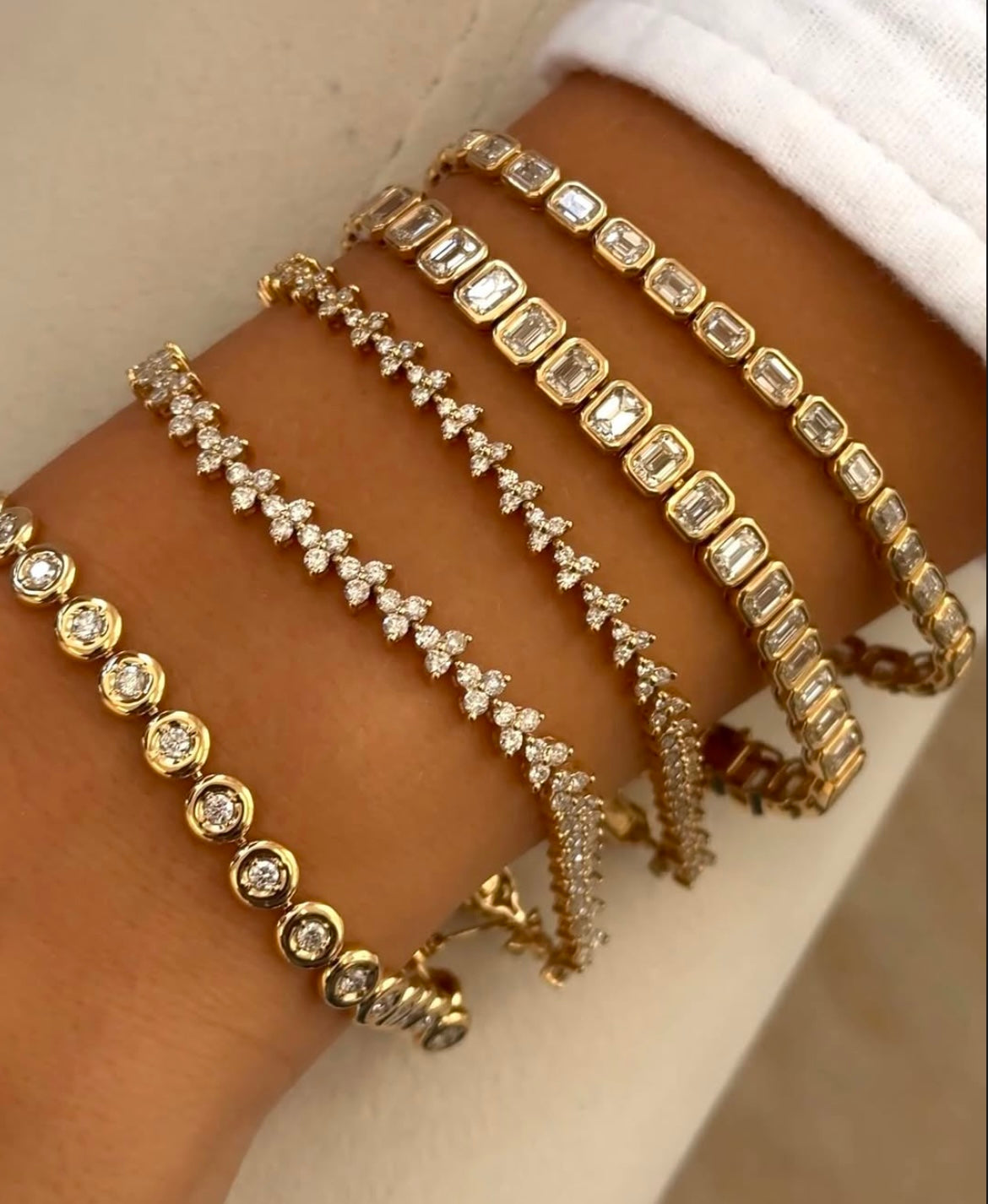 Mini Trio Tennis Bracelet