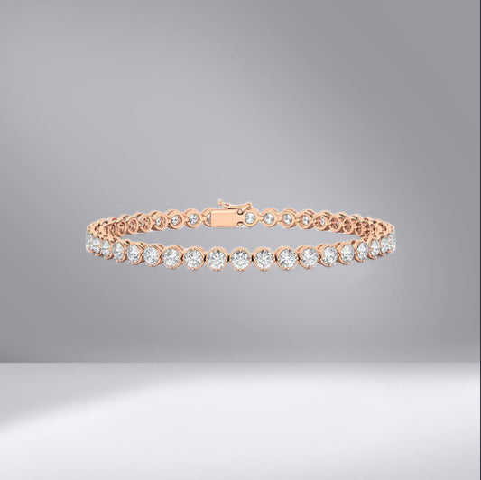Mini Bezel Diamond Bracelet