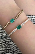 Emerald Cuban Chain