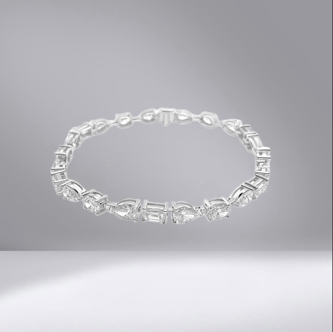 Fancy Cut Diamond Bracelet