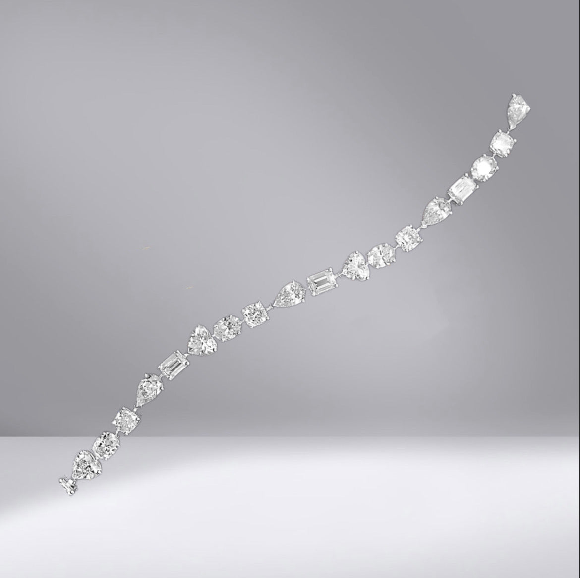 Maxi Fancy Cut Diamond Bracelet