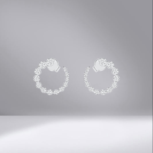Diamond Eclipes Earrings