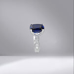 Royal Blue Sapphire Ring
